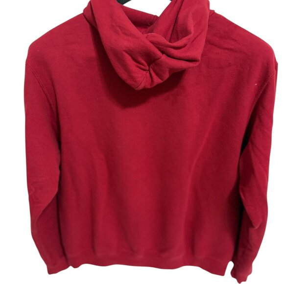 Champion Indiana Hoosiers Hooded Sweatshirt Size Large Red - Picture 6 of 6